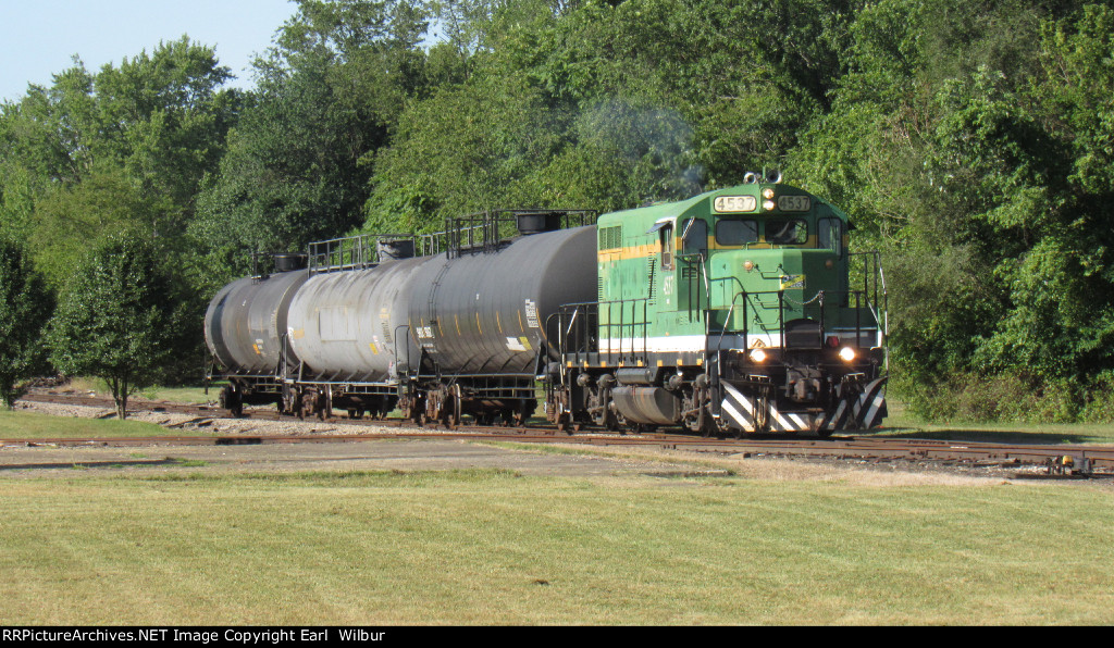 Ohio south Central Railroad (OSCR) 4537